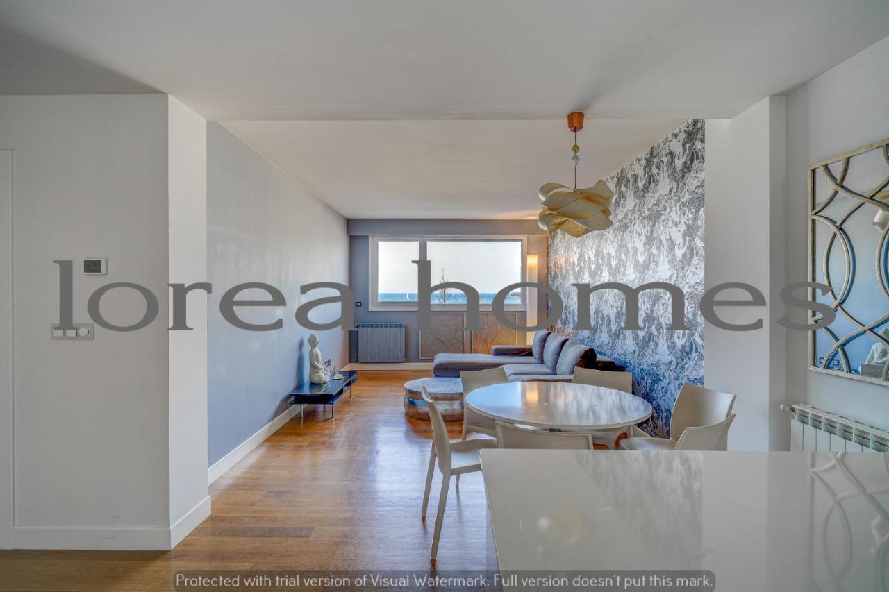 سان سيباستيان La Madame On La Concha Beach, Seaview Apartment المظهر الخارجي الصورة