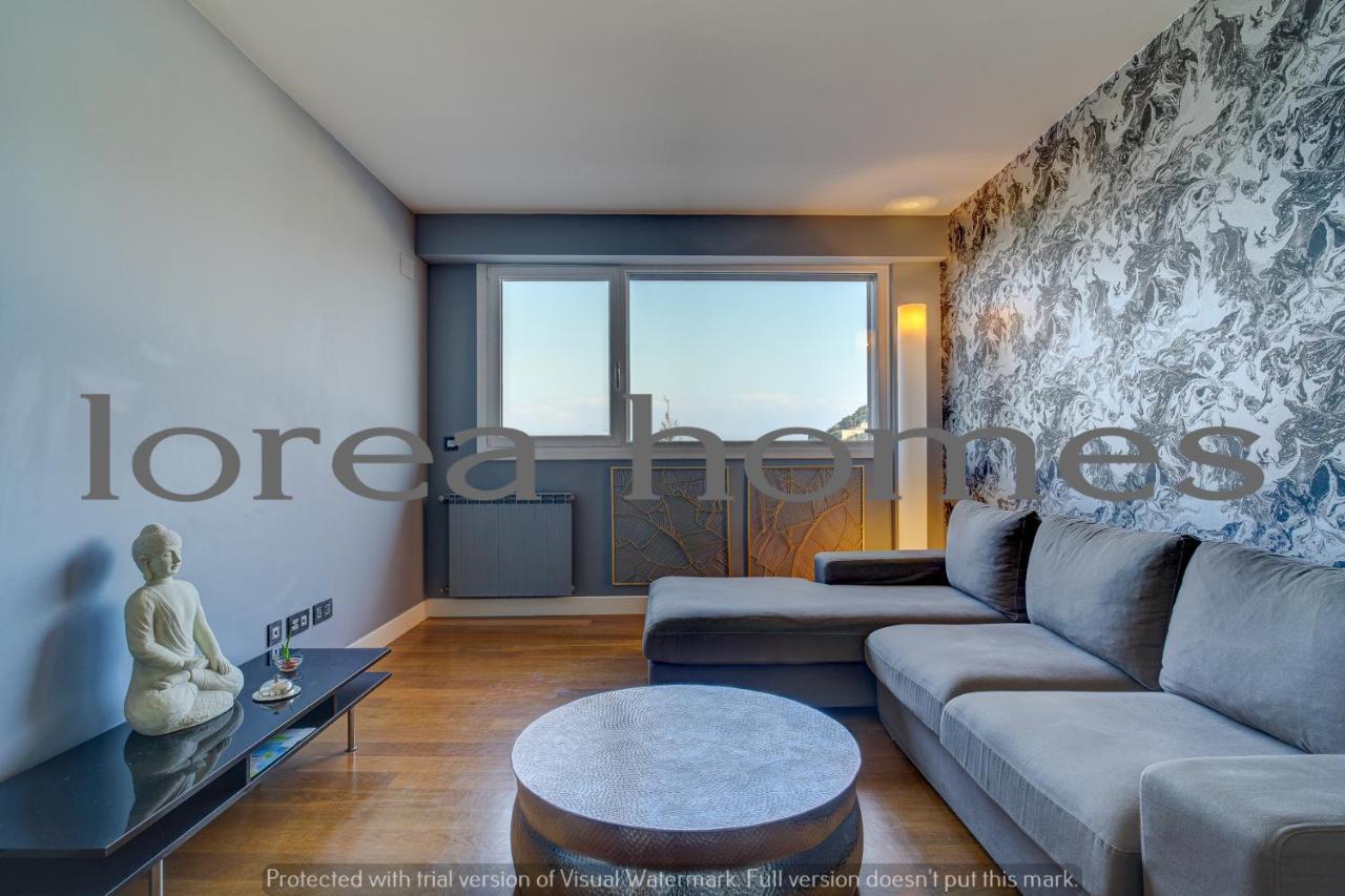 سان سيباستيان La Madame On La Concha Beach, Seaview Apartment المظهر الخارجي الصورة
